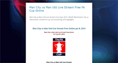 Desktop Screenshot of mancitylivestreamtv.blogspot.com