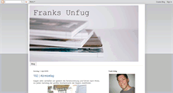 Desktop Screenshot of frankunfug.blogspot.com