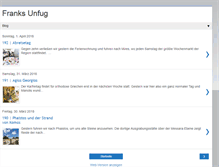 Tablet Screenshot of frankunfug.blogspot.com