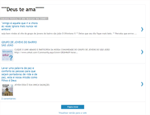 Tablet Screenshot of grupodejovensdobairrosaojoao.blogspot.com