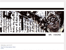 Tablet Screenshot of mrvisions.blogspot.com