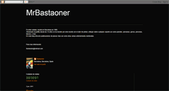 Desktop Screenshot of mrbastaoner.blogspot.com