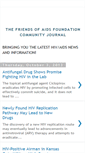 Mobile Screenshot of friendsofaids2.blogspot.com