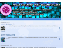 Tablet Screenshot of pkgsegambutjaya.blogspot.com