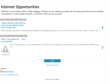 Tablet Screenshot of internetopportunities-byron.blogspot.com