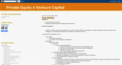 Desktop Screenshot of private-equity-venture-capital.blogspot.com