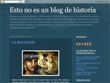 Tablet Screenshot of estonoesunblogdehistoria.blogspot.com