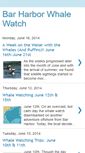 Mobile Screenshot of barharborwhales.blogspot.com