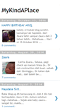 Mobile Screenshot of mykindaplace-ina.blogspot.com