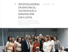 Tablet Screenshot of grupodetecnologiaeducativa.blogspot.com