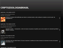 Tablet Screenshot of criptozoologiabrasil.blogspot.com
