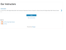 Tablet Screenshot of ourinstructors.blogspot.com