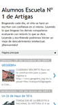 Mobile Screenshot of escuela1deartigas.blogspot.com