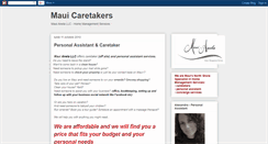 Desktop Screenshot of mauicaretaker.blogspot.com