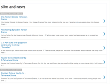 Tablet Screenshot of news-slim.blogspot.com