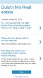 Mobile Screenshot of duluthmnrealestate.blogspot.com