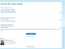 Tablet Screenshot of duluthmnrealestate.blogspot.com