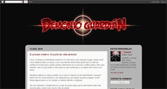 Desktop Screenshot of eldemonioguardian.blogspot.com