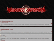 Tablet Screenshot of eldemonioguardian.blogspot.com