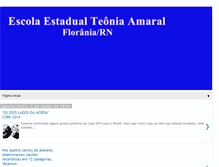 Tablet Screenshot of escolateoniaamaral.blogspot.com