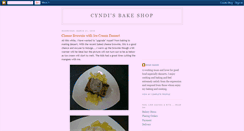 Desktop Screenshot of cyndisbakeshop.blogspot.com