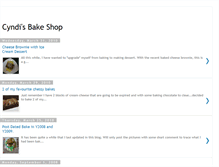 Tablet Screenshot of cyndisbakeshop.blogspot.com