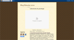 Desktop Screenshot of bloghistoriar2010.blogspot.com