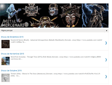Tablet Screenshot of metalmercenario.blogspot.com