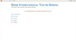 Desktop Screenshot of boiseinternationalyouthhostel.blogspot.com