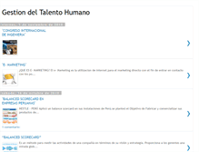 Tablet Screenshot of gestiondeltalenttohumano.blogspot.com