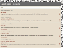 Tablet Screenshot of gambiarraliteraria.blogspot.com