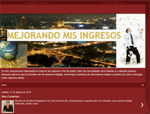 Tablet Screenshot of mejorandomisingresos.blogspot.com