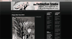 Desktop Screenshot of fadingsunstudio.blogspot.com