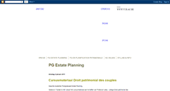 Desktop Screenshot of pgestateplanning.blogspot.com