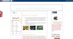 Desktop Screenshot of dunia-lelaki.blogspot.com