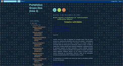 Desktop Screenshot of portafoliogrupodos.blogspot.com