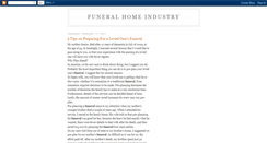 Desktop Screenshot of funeralhomeindustry2k.blogspot.com