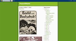 Desktop Screenshot of brer-powerofbabel.blogspot.com