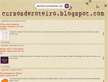 Tablet Screenshot of cursosderoteiro.blogspot.com