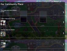 Tablet Screenshot of ourcommunityplaceblog.blogspot.com