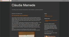 Desktop Screenshot of claudiamamede.blogspot.com