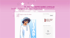 Desktop Screenshot of islamicwallpapersbarbieloveislam.blogspot.com