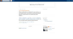 Desktop Screenshot of modavetrend.blogspot.com