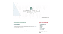 Desktop Screenshot of beaarribas.blogspot.com