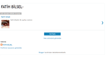 Tablet Screenshot of fatihbilsel.blogspot.com