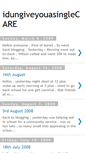 Mobile Screenshot of idungiveyouasinglecare.blogspot.com