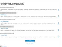 Tablet Screenshot of idungiveyouasinglecare.blogspot.com