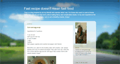 Desktop Screenshot of nataliavalencia-fastrecipes.blogspot.com