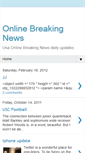 Mobile Screenshot of aonlinebreakingnews.blogspot.com