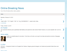 Tablet Screenshot of aonlinebreakingnews.blogspot.com